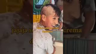 Ese shampoo está raro 👀💇🏻‍♂️ virales México broma ytshorts parativiral chamacos [upl. by Elise845]