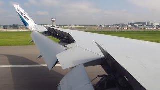 WESTJET Boeing 767300ER STUNNING ONBOARD Landing at London Gatwick LGW Full HD [upl. by Thin]