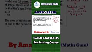 APSSB Previous Year Questions I Elementary Maths I by Amarjeet Sir shorts apssb [upl. by Philemon]