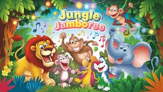 Jungle Jamboree Fun Song For Kids  Nursery Rhymes amp Kids Songs peekaboozone [upl. by Bernadina766]