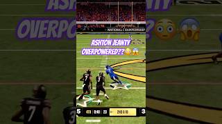 IS ASHTON JEANTY OVERPOWERED IN NCAA25 funny nfl collegefootball ncaa25 football heisman [upl. by Edea680]