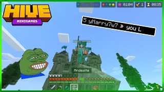 Skywars Funny Moments 12 The Hive [upl. by Wadesworth]