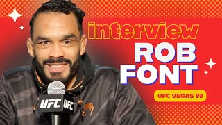 Rob Font doesn’t want a bloody war with Kyler Phillips but will do it if he needs to prove himself [upl. by Marcel]