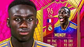 28 MIL FOR THIS CARD 😨 96 Futties Mendy Player Review  FIFA 22 Ultimate Team [upl. by Siryt]