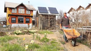 Early Spring Self Sufficiency On an Ecovillage Homestead [upl. by Felske76]