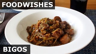 Bigos  Polish Hunters Stew Recipe [upl. by Nilek]