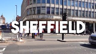 SHEFFIELD TOUR  THE MOOR to BARKERS POOL in Sheffield City Centre [upl. by Gebelein350]