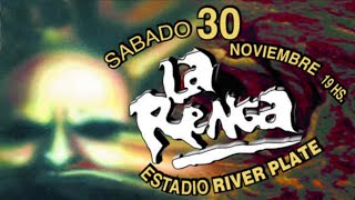 La Renga  En Vivo Estadio River Plate 30112002 [upl. by Aneerahs971]