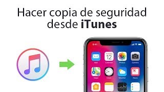 Cómo hacer copia de seguridad en iTunes [upl. by Arianne]