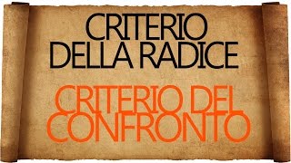 Serie  Criterio della Radice e Criterio del Confronto [upl. by Nanci]