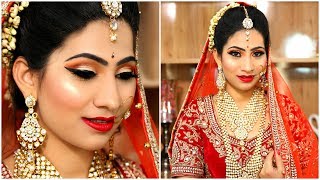 बिना ब्यूटी पार्लर Bridal Makeup कैसे करें  Step By Step Tutorial for Beginners  Sale Anaysa [upl. by Delcina]