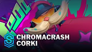 Chromacrash Corki Wild Rift Skin Spotlight [upl. by Johansen220]