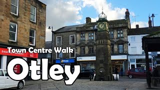 Otley West Yorkshire【4K】 Town Centre Walk 2021 [upl. by Hansel]