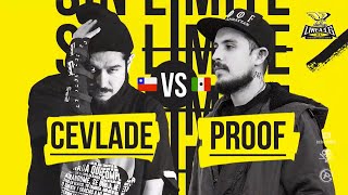 LXL16 quotLinea Dieciséis SIN LIMITE CEVLADE VS PROOF quot Vídeo Oficial [upl. by Yenor]