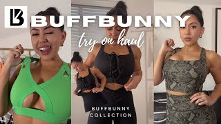 UNSPONSORED BUFFBUNNY TRY ON HAUL  MY BUFFBUNNY COLLECTION 💚🖤 [upl. by Mcfadden]