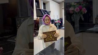 Dubai çikolatası 💫🍫 recipevideo tarifdubaiçikolatası [upl. by Marras547]