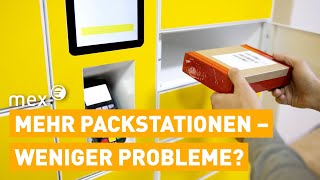 Mehr Packstationen – wie Post und Konkurrenten den Versand revolutionieren wollen  mex [upl. by Susumu]