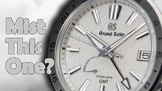 Hands on Review and Opinion The Grand Seiko SBGE285 Morning Mist Evolution 9 GMT [upl. by Shriner922]