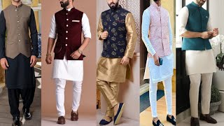 Gents kurta pajama amp waistcoat design 2023waistcoat latest fashion kurtadesigns [upl. by Alford]