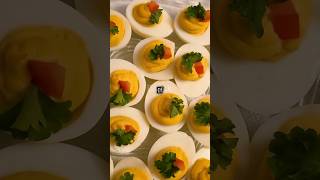 Spiced Bacon Deviled Eggs in 60 Seconds [upl. by Cleary165]