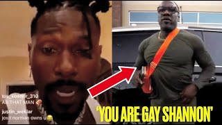 Antonio Brown DISRESPECTS Shannon Sharpe Over Sus Viral Video Hopping Out Of His SUV [upl. by Pisano]