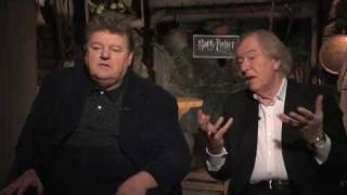 Robbie Coltrane And Michael Gambon On Harry Potter And The Deathly Hallows Part One [upl. by Redwine]