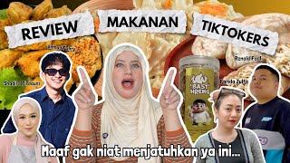 TASYI REVIEW MAKANAN TIKTOKERS VIRAL😱⁉️ MAAF GAK NIAT MENJATUHKAN🙏🏼 [upl. by Sivia]