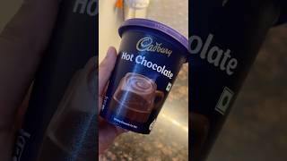 Cadbury Hot Chocolate Review trendingcadburyshortsnew hotchocolatedrinkwinterspecialviralfood [upl. by Mercy]