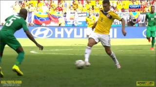 Juan Quintero Goal Colombia vs Ivory Coast World Cup 2014 [upl. by Medrek]