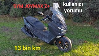 SYM JOYMAX Z ile 13 bin km [upl. by Adnoval]