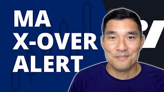 How to Create a Moving Average Crossover Alert  TradingView Tutorial [upl. by Saidnac]