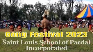 Watch The Saint Louis Pacdal Cultural Dance Performance during the Baguio Gong Festival 2023 [upl. by Lolly]