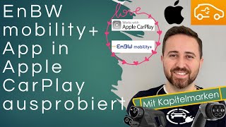 EnBW mobility App in Apple CarPlay ausprobiert amp erklärt [upl. by Afas]