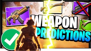 PREDICTION ALL Weapon Vaults amp NEW Weapons Coming in Fortnite Season 3 [upl. by Gilman]