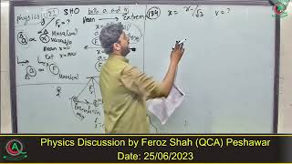 Physics Discussion by Sir Feroz shah QCA Academy Peshawar [upl. by Helve]