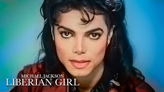 Michael Jackson  Liberian Girl  Music Video AI [upl. by Stauder6]