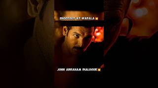 JOHN ABRAHAM  SHOOTOUT AT WADALA shorts johnabraham movie dialogue action status [upl. by Wernher]