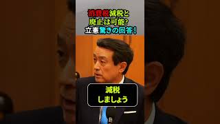 【「消費税減税 amp 廃止」は実現可能？】立憲民主党 驚きの回答！！「江田憲司立憲民主党×三橋貴明」 [upl. by Nylirej760]