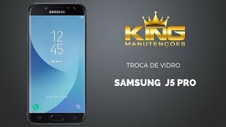 Assistência Samsung como trocar só a tela vidro J5 Pro [upl. by Ianaj]