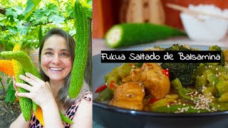 FUKUA Saltado de Balsamina fácil y deliciosa😋 [upl. by Gena551]