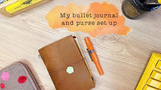 Passport TN 2024 Planner Set up  Purse amp EDC [upl. by Yelruc]