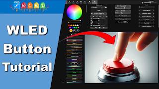 How to Connect a Button for WLED Lights [upl. by Ailekahs804]