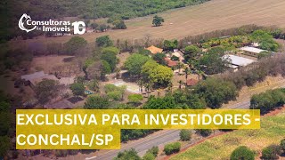 Oportunidade Exclusiva para Investidores ChácaraPousadaHotel de Alto Padrão em Conchal 88000m² [upl. by Aivatal]