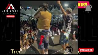 Freestyle section between stonebwoy and his BNNG at Ghana Nija food festival [upl. by Erdnaed]