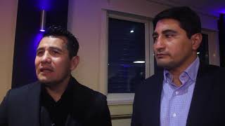 UNSEEN INTERVIEW Boxing legends Barrera and Morales together in the UK for the first time [upl. by Aicilet789]