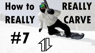 How to Really Really Carve 7 Deeper and Earlier Toeside Carves [upl. by Norward]