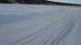 cr 500 vs ktm 525 ice racing [upl. by Partan]