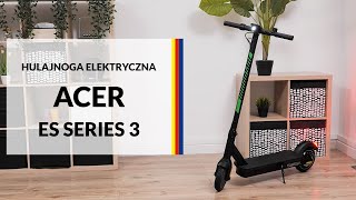 Hulajnoga elektryczna Acer ES Series 3 – dane techniczne – RTV EURO AGD [upl. by Trixi]