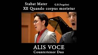 Ⅻ Quando corpus morietur・Amen Stabat Mater  Pergolesi  Countertenor Duo  ALIS VOCE shorts [upl. by Dorthea]