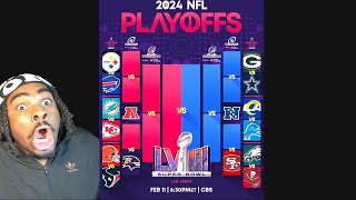 NFL Playoff Picture 202324 Reaction Thoughts amp Predictions [upl. by Arlan863]